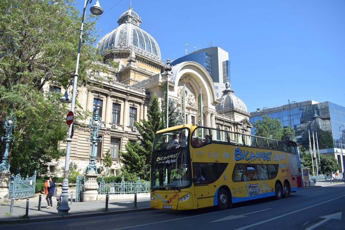 Bucharest hop on hop off bus