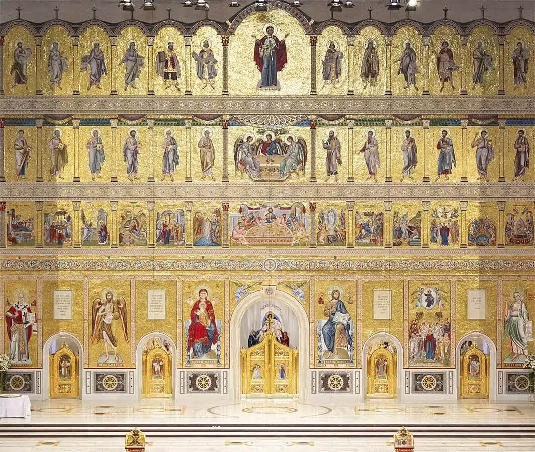 Bucharest National Cathedral Iconostatis