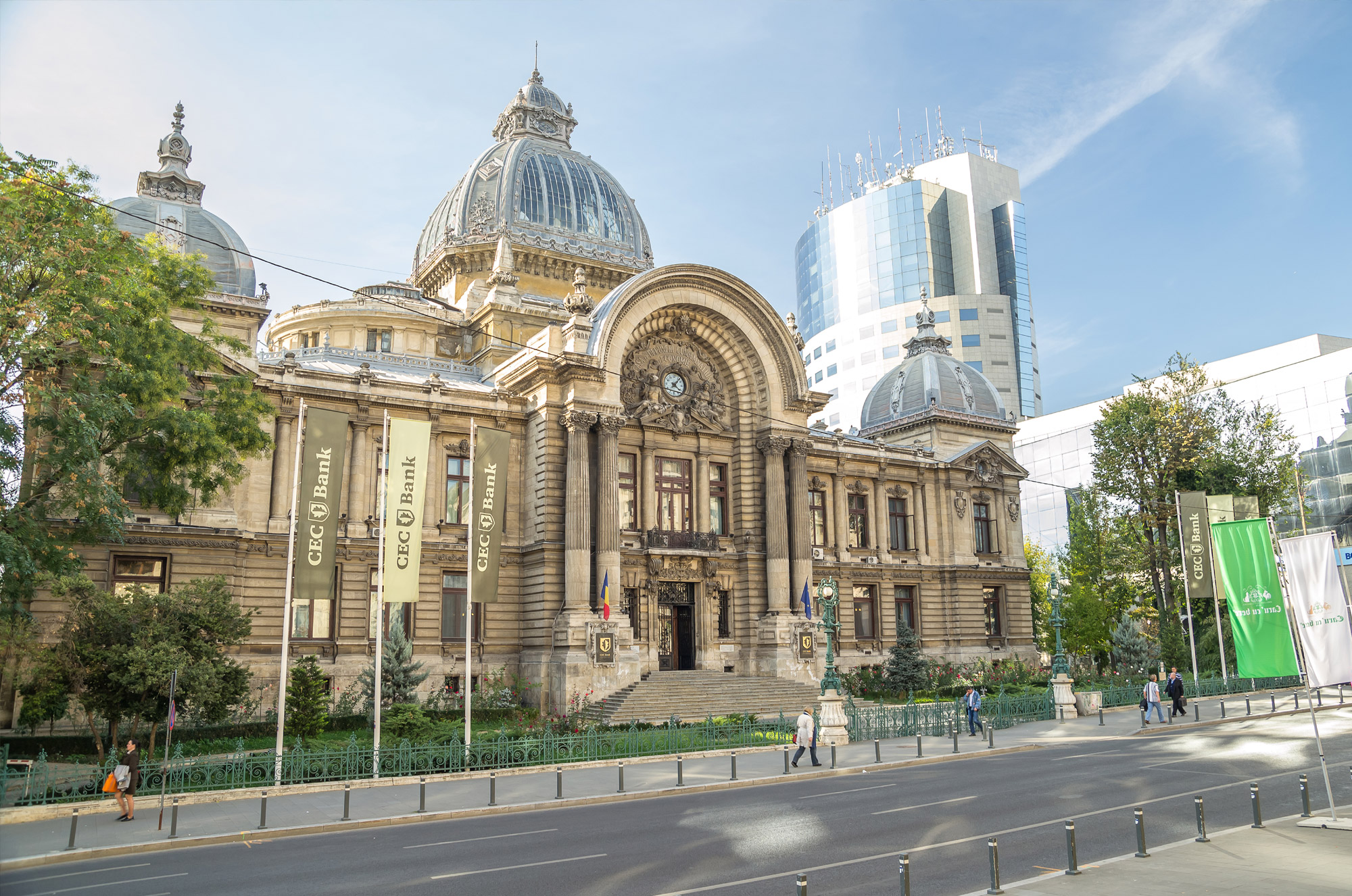 Bucharest - Palace of the Savings Bank