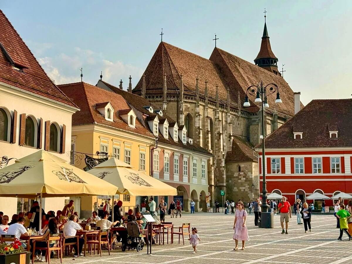 Brasov Old Town - the Black Church